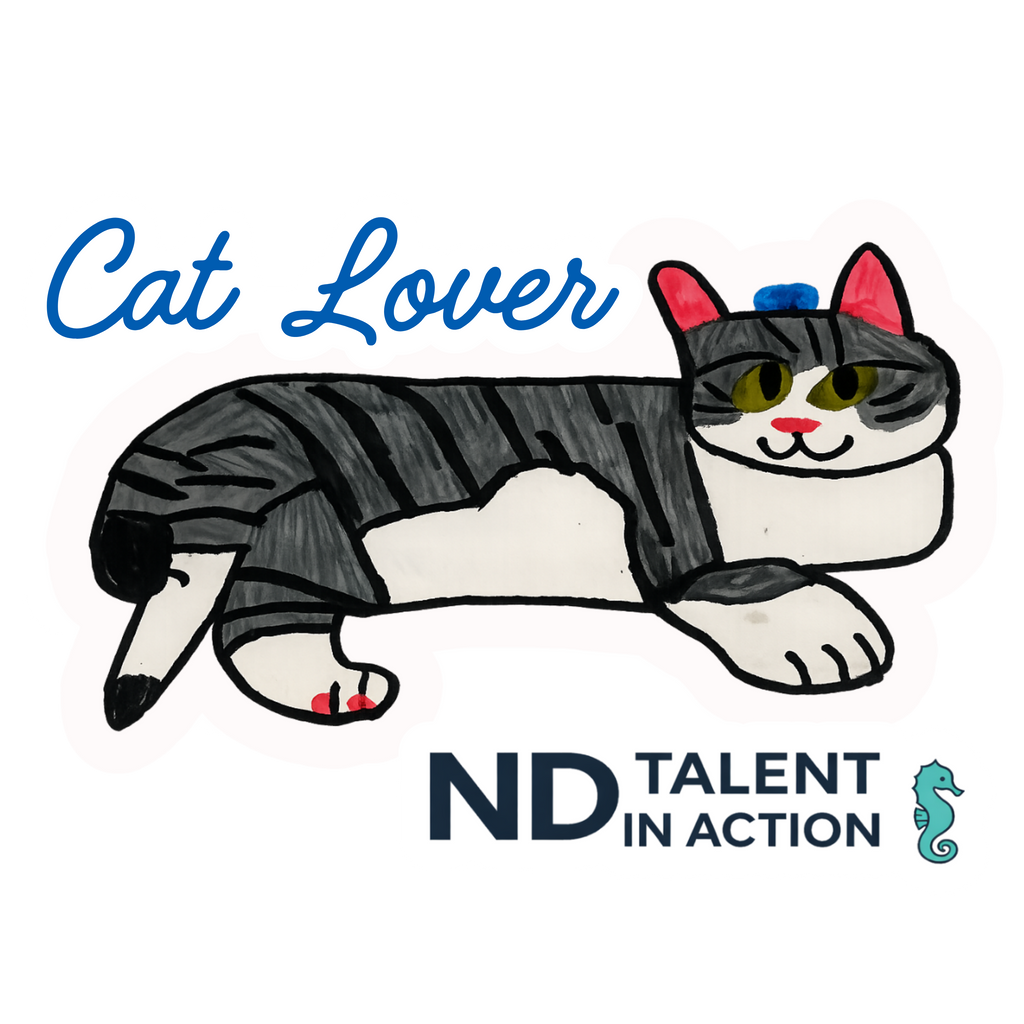 Cat Lover Vinyl Sticker