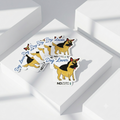 Dog Lover Design 2 Vinyl Sticker