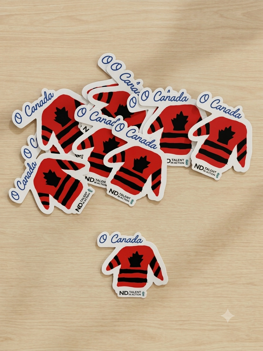 O Canada Vinyl Sticker