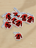 O Canada Vinyl Sticker