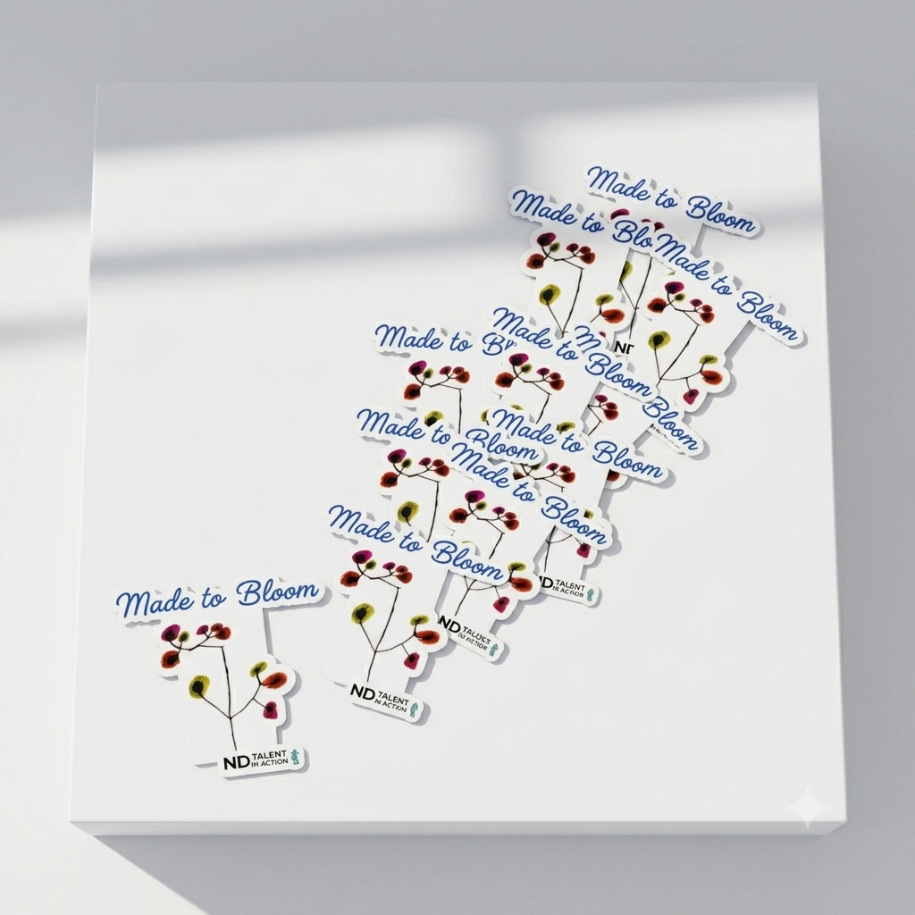 Made to Bloom Vinyl Sticker