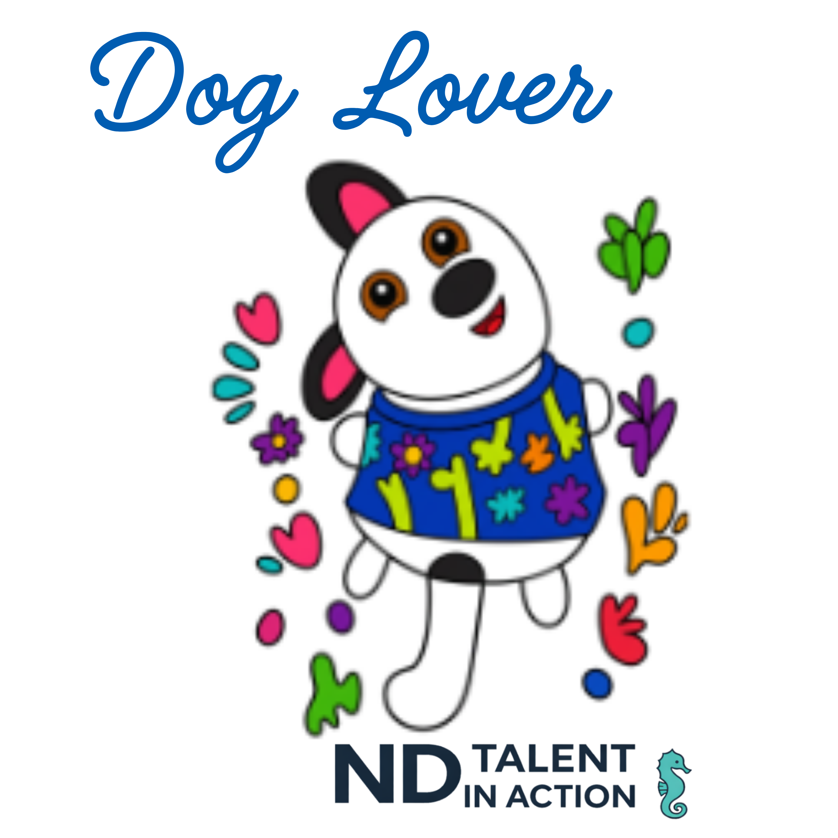 Dog Lover Vinyl Sticker