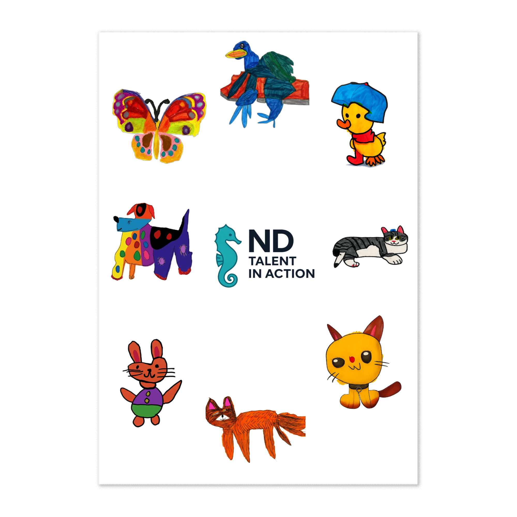 Kiss-Cut Sticker Sheet