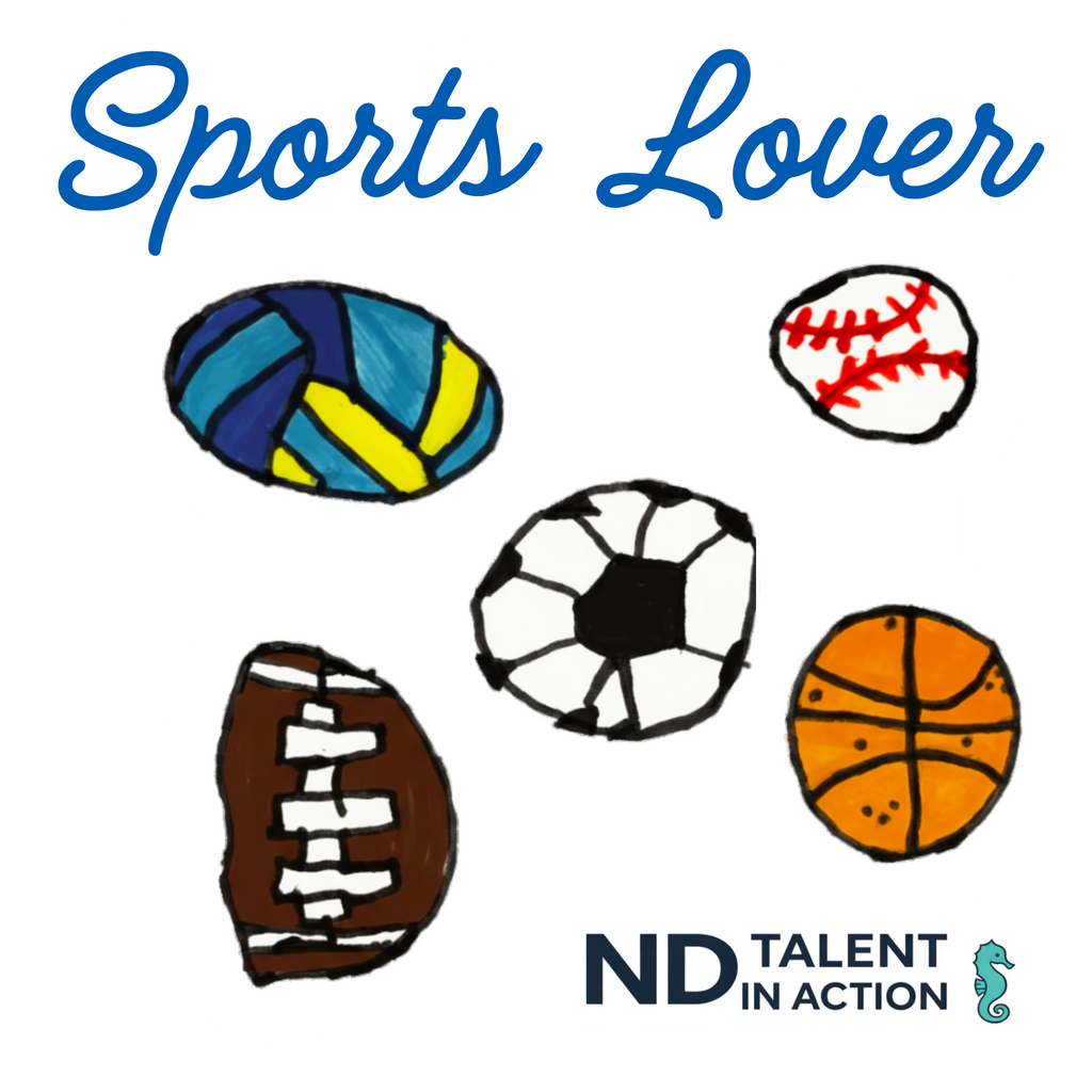 Sports Lover Vinyl Sticker