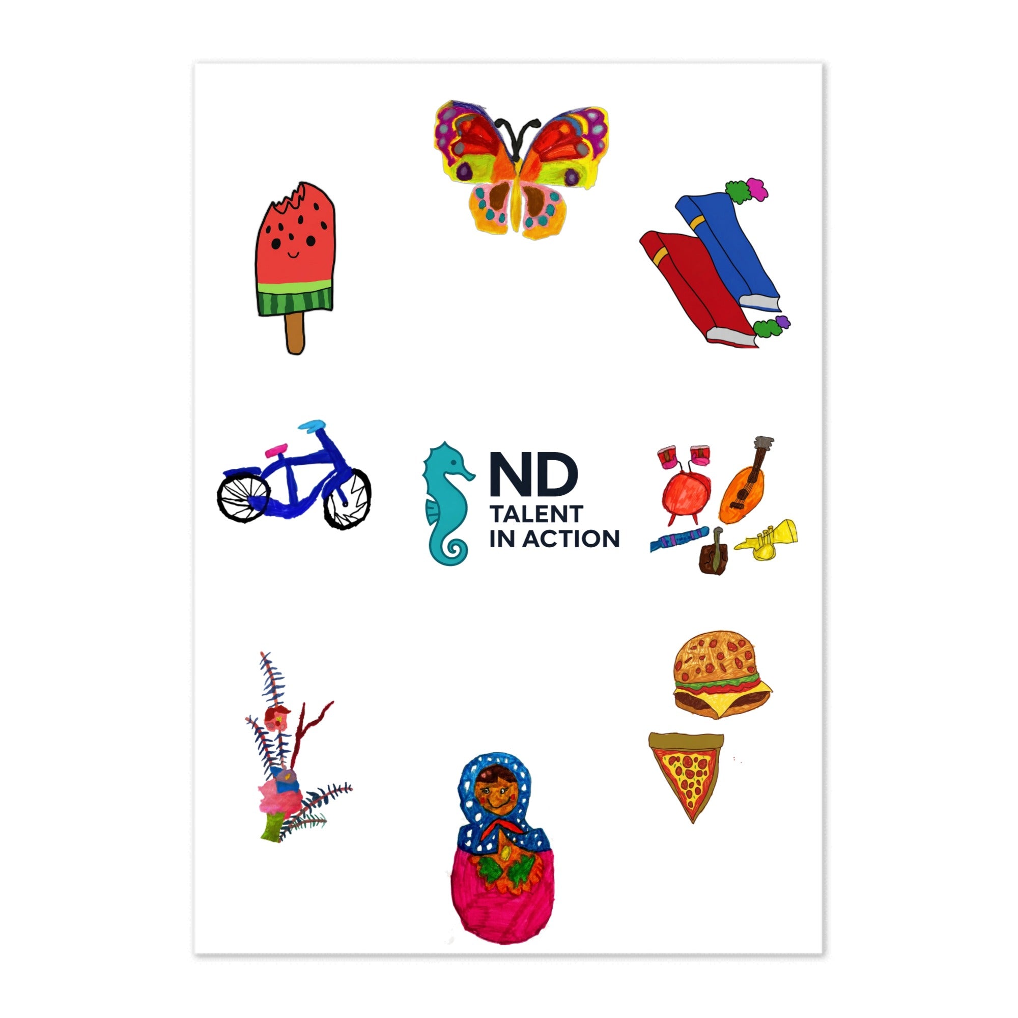 Kiss-Cut Sticker Sheet